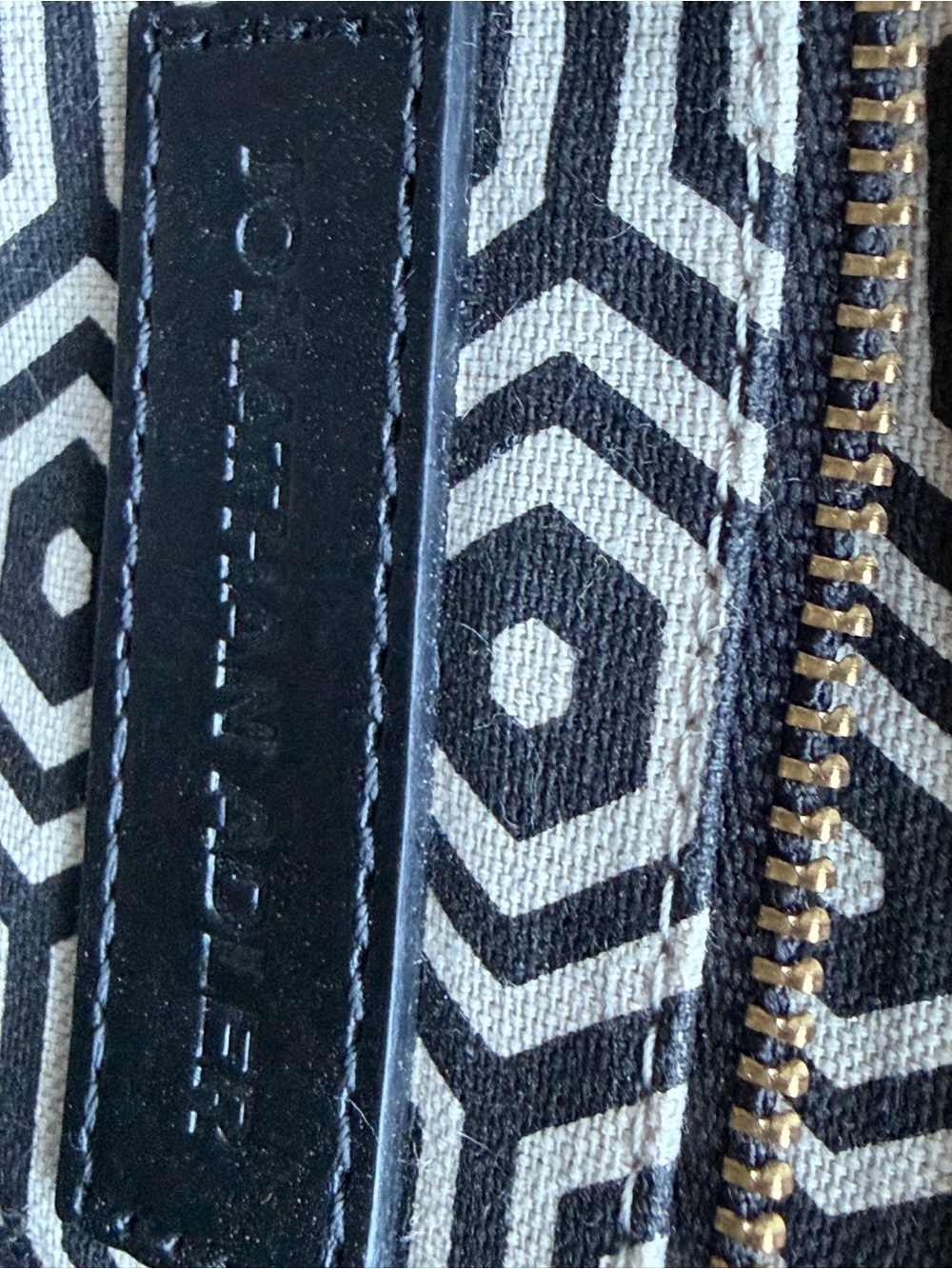 Jonathan Adler Fox Leather Clutch - Picture 8 of 10